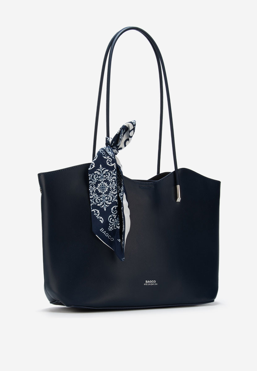 Borsa a spalla Masarea blu navy