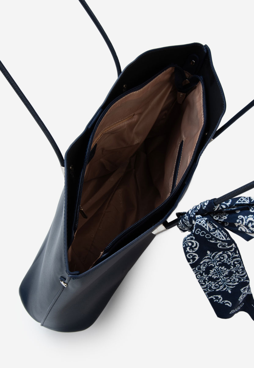 Borsa a spalla Masarea blu navy