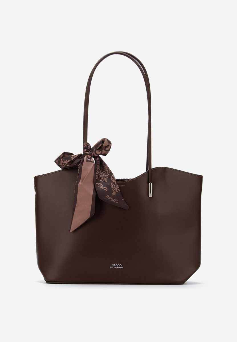 Borsa a spalla Masarea marrone