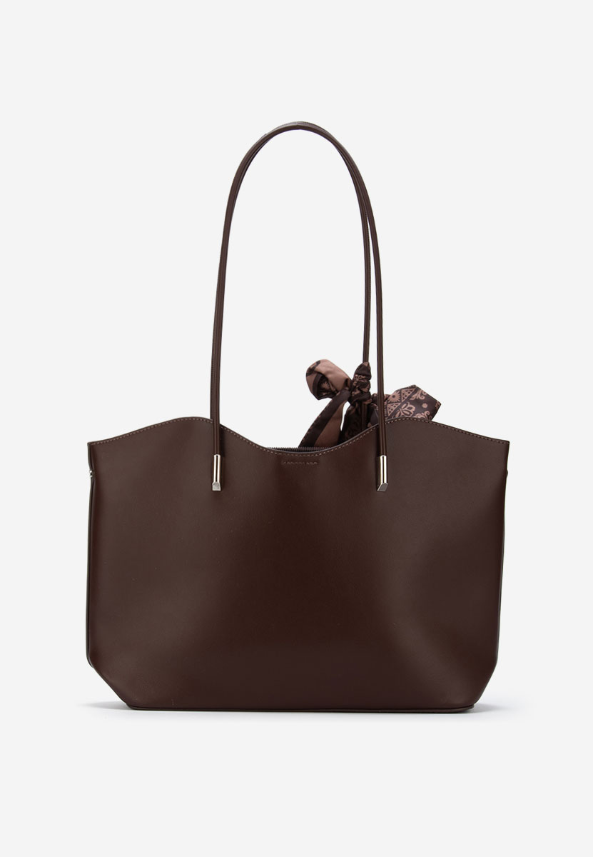 Borsa a spalla Masarea marrone