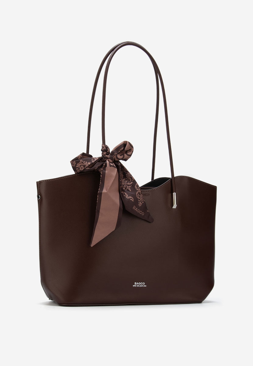 Borsa a spalla Masarea marrone