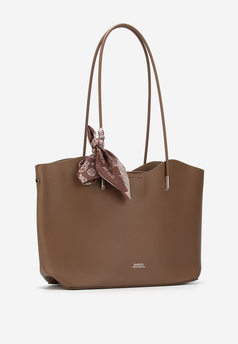 Borsa a spalla Masarea V2 marrone
