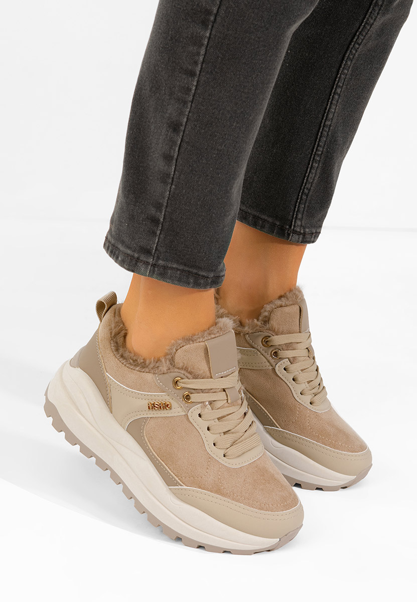 Sneakers con plateau Misay V2 cachi