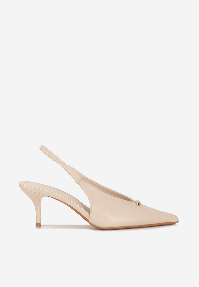 Décolleté Slingback Elvonea beige