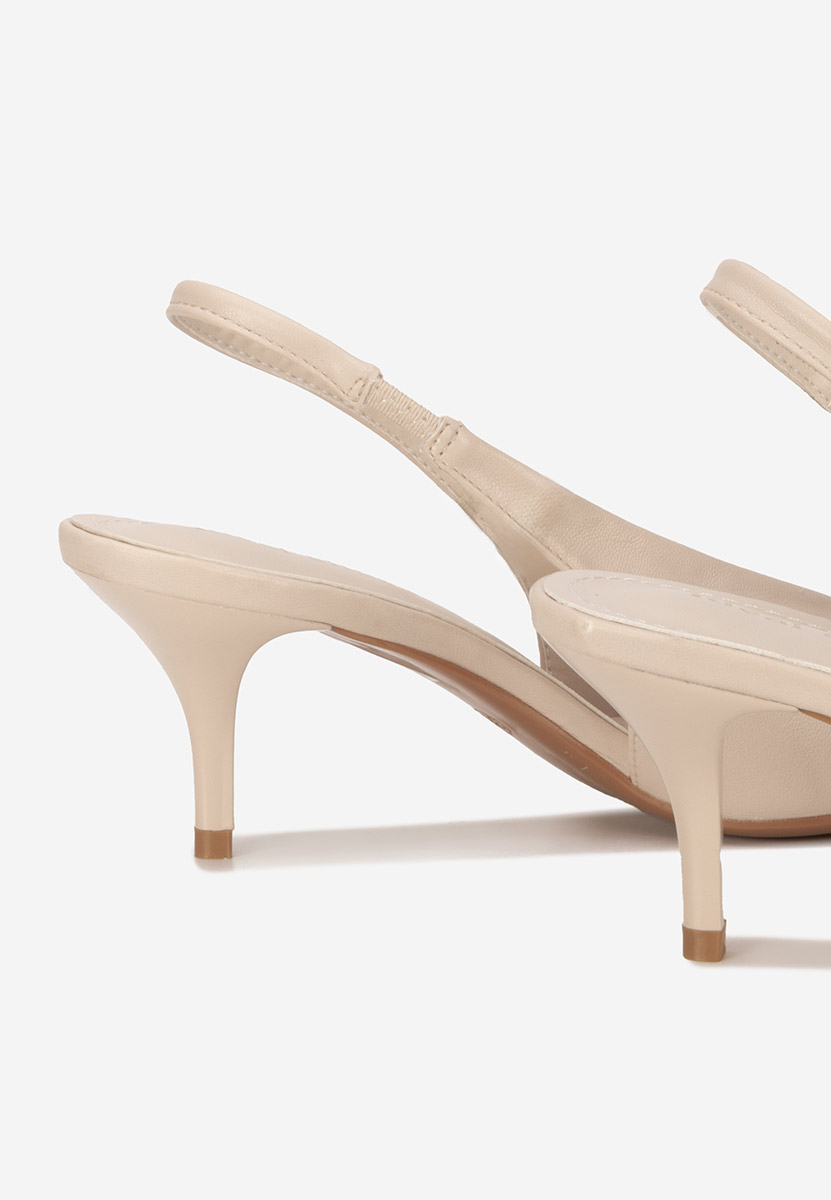 Décolleté Slingback Elvonea beige
