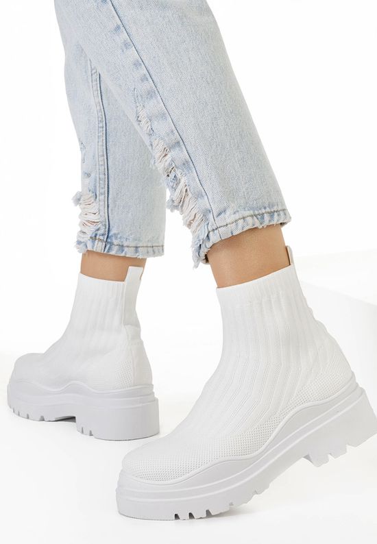 Sneakers donna alte bianchi Brinley V1, Misura: 40 - zapatos