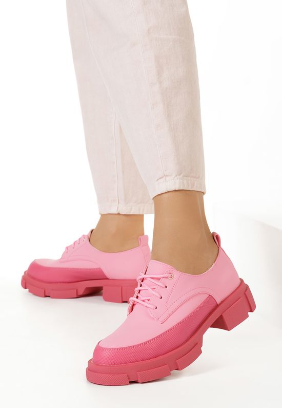 Scarpe derby donna Dianera rosa, Misura: 39 - zapatos