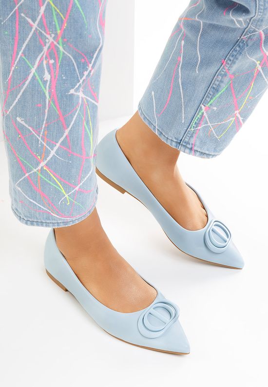Ballerine Petina Blu, Misura: 39 - zapatos