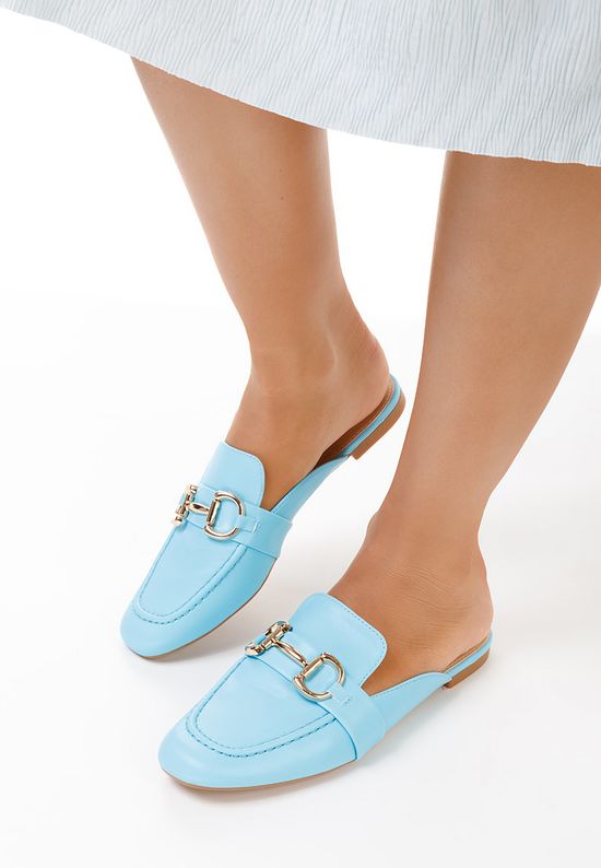 Zoccoli donna Terrine Azzurro, Misura: 37 - zapatos