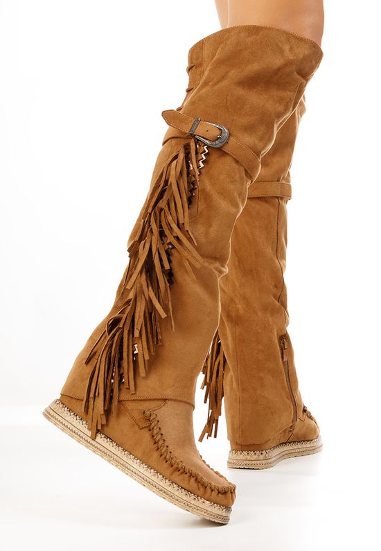 Stivali zeppa interna Camel Arizona, Misura: 39 - zapatos