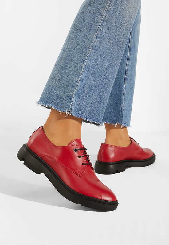 Scarpe derby pelle Rosso Pelado, Misura: 40 - zapatos