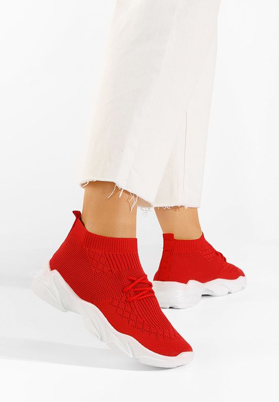 Sneakers donna rosso Floriena, Misura: 38 - zapatos