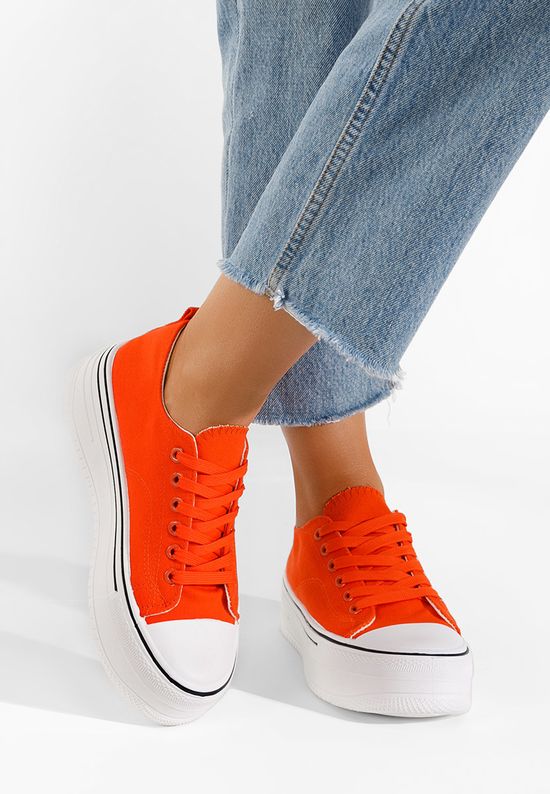 Scarpe da ginnastica donna Loleta Arancioni, Misura: 37 - zapatos