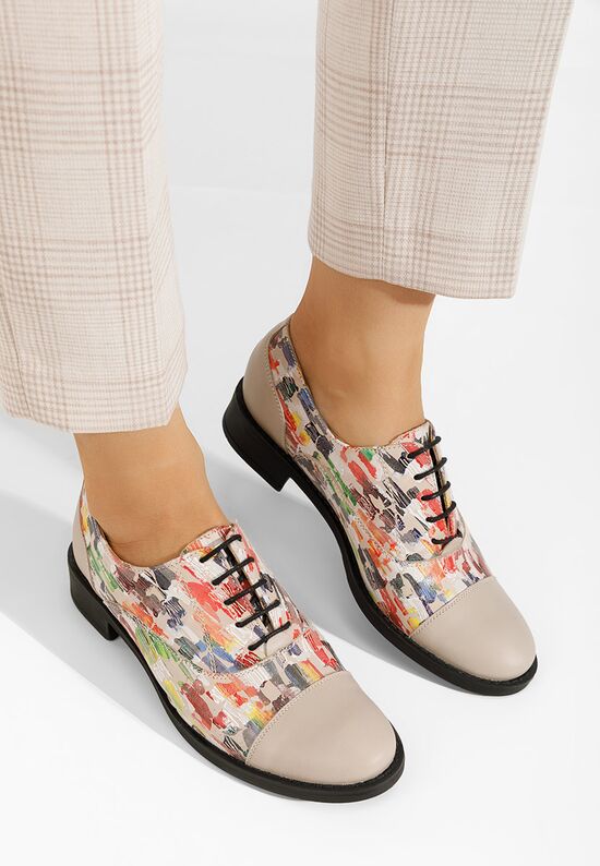 Scarpe oxford donna Genave V5 Colorate, Misura: 35 - zapatos