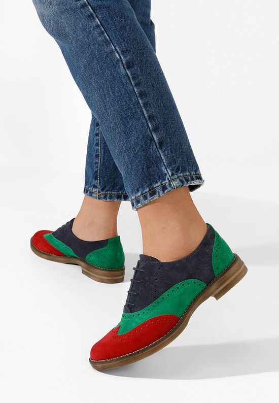 Scarpe stringate donna multicolori Emily V4, Misura: 36 - zapatos