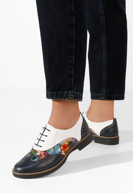 Scarpe brogue donna Emily V5 colorate, Misura: 41 - zapatos