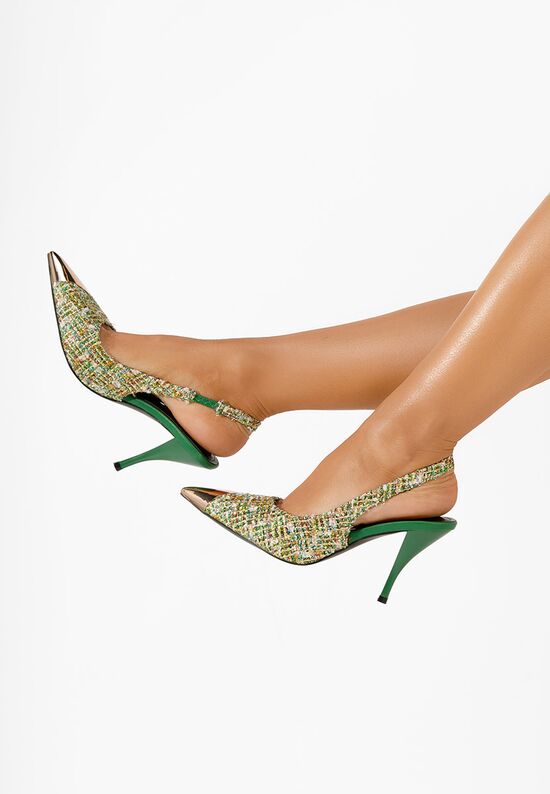 Scarpe eleganti Sagria verdi, Misura: 40 - zapatos