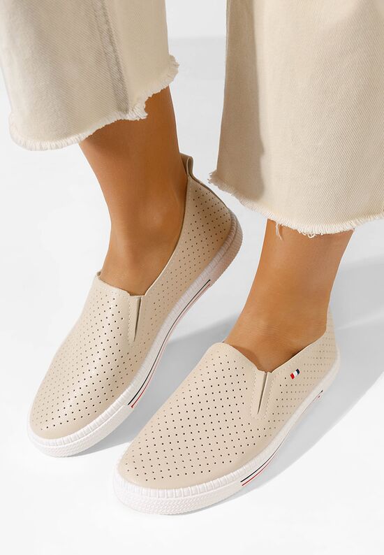 Scarpe basse donna Saphira beige, Misura: 38 - zapatos
