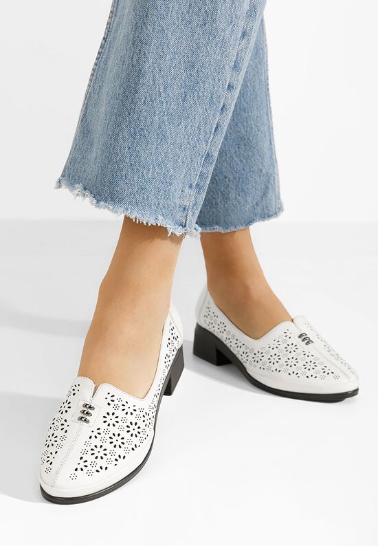 Scarpe basse donna Getia bianchi, Misura: 37 - zapatos