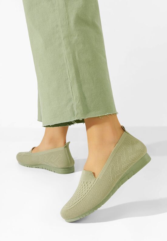 Scarpe basse donna Calianna verdi, Misura: 39 - zapatos