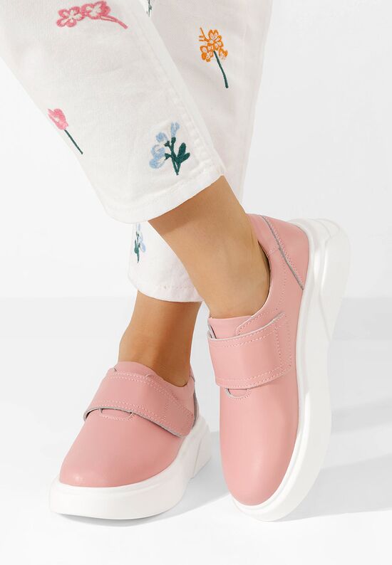 Scarpe basse donna pelle Kally rosa, Misura: 41 - zapatos