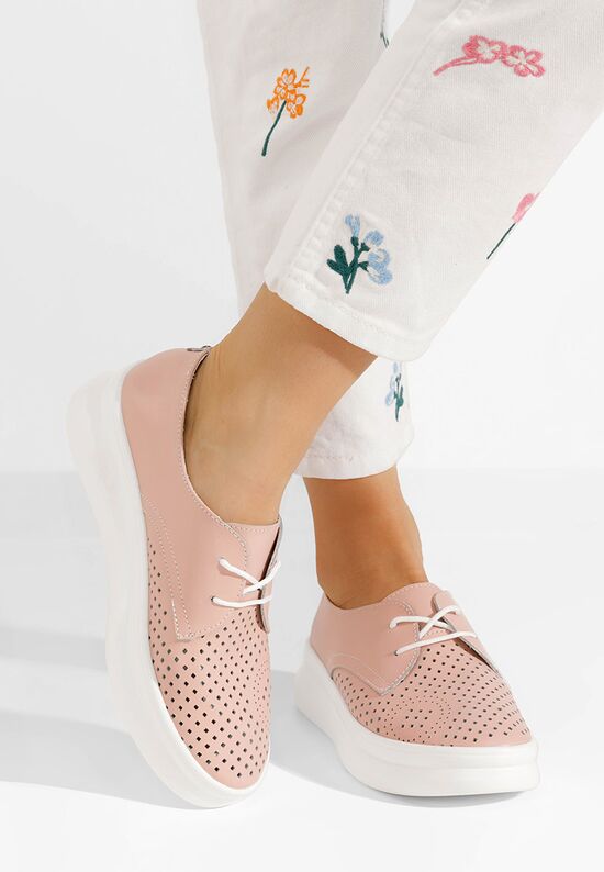 Scarpe basse donna pelle Seirra rosa, Misura: 38 - zapatos