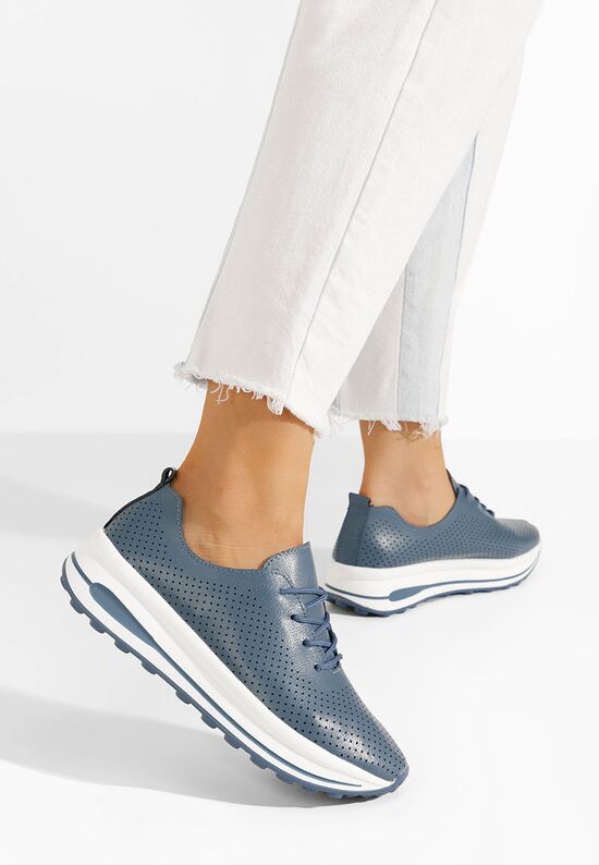 Sneakers donna Riona blu, Misura: 36 - zapatos
