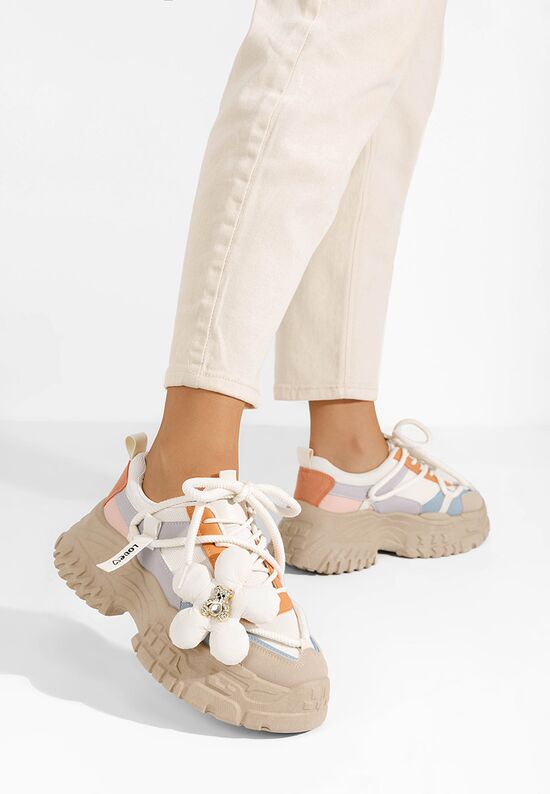 Sneakers con plateau Shaina Colorate, Misura: 39 - zapatos